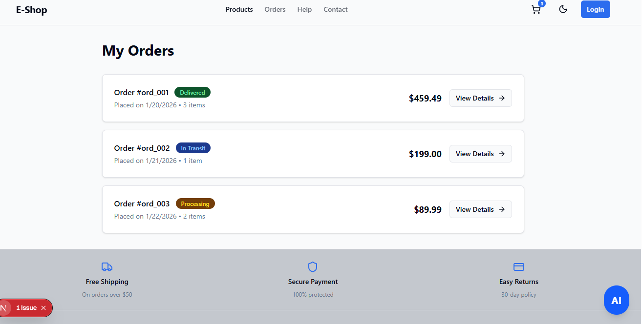E-commerce Buy & Sell Platform thumbnail